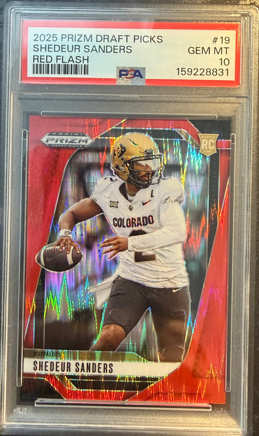 SHEDEUR SANDERS RED FLASH /49