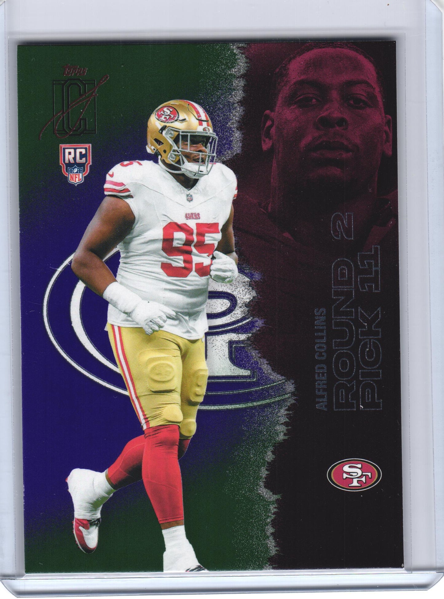 2025 Topps Signature Class #196 Alfred Collins Green & Purple2025 Topps Signature Class #196 Alfred Collins Green & Purple Sold