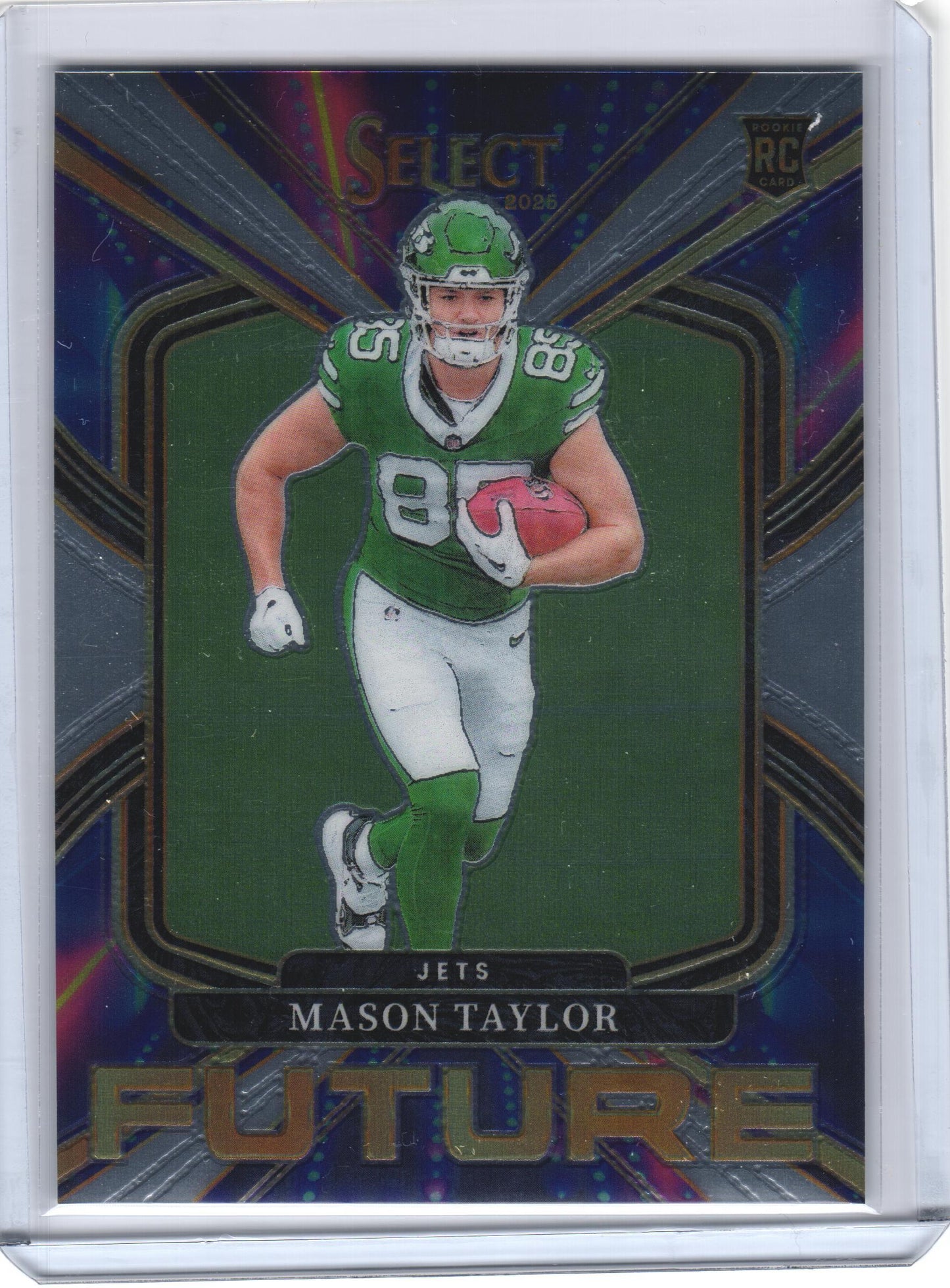 2025 Panini Select - Select Future Mason Taylor #21 (RC) New York Jets Rookie