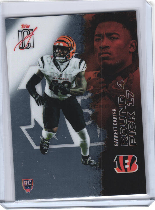 2025 Topps Signature Class Barrett Carter #199 Chrome Refractor Rookie Card RC2025 Topps Signature Class Barrett Carter #199 Chrome Refractor Rookie Card RC Sold