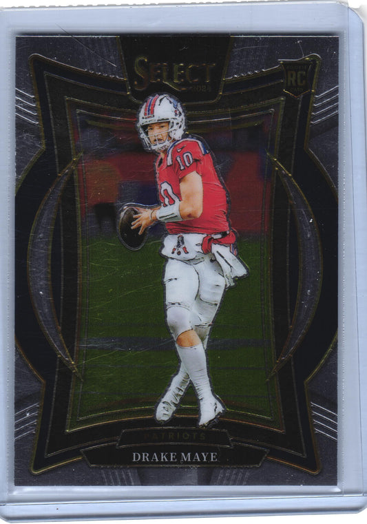Drake Maye 2024 Panini Select #27 Concourse Rookie
