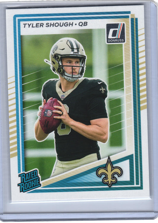 2025 Panini Donruss Tyler Shough Rated Rookie RC #304