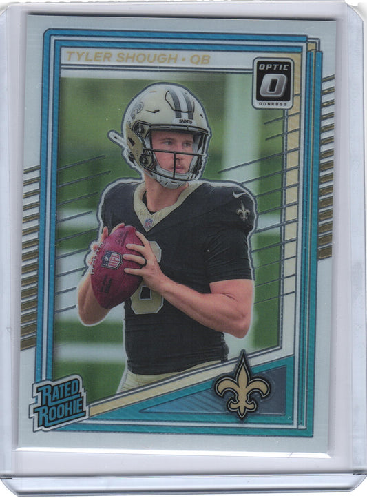 2025 Panini Donruss Optic Tyler Shough Rated Rookie