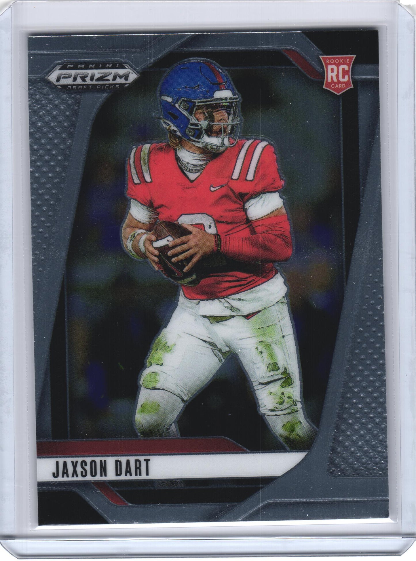 Panini 2025 Prizm Draft Picks Jaxson Dart Rookie Ole Miss Rebels Football