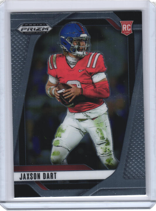 Panini 2025 Prizm Draft Picks Jaxson Dart Rookie Ole Miss Rebels Football