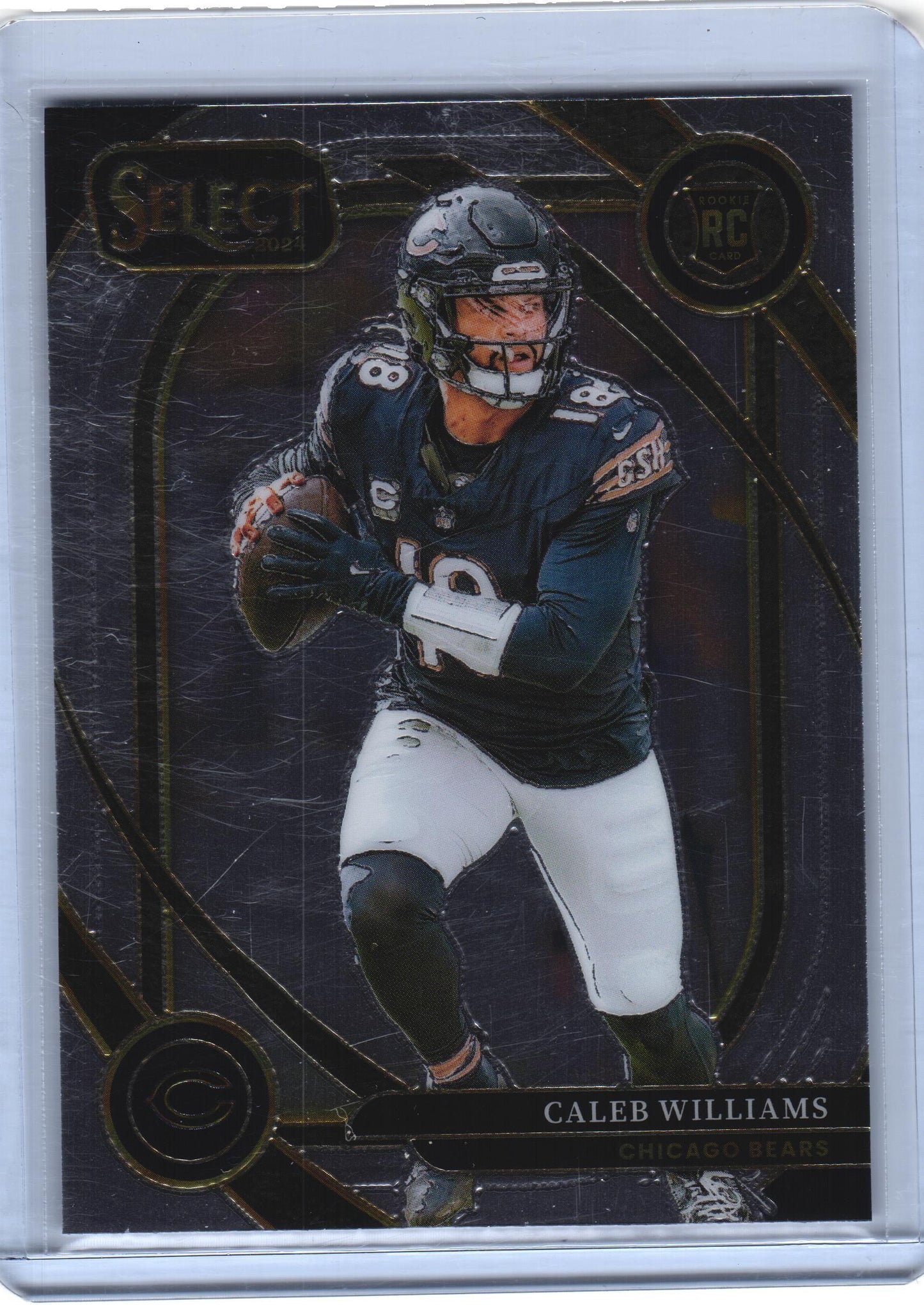 2024 Panini Select - Caleb William #25 Concourse Rookie