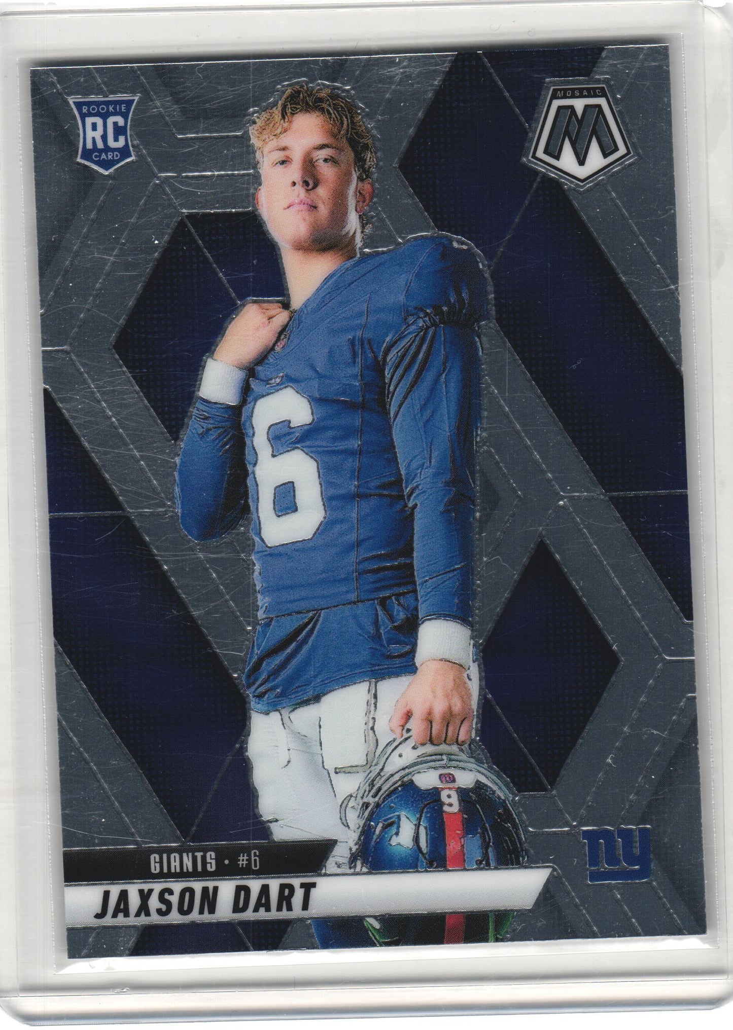 2025 Panini Mosaic Jaxson Dart Base Rookie Variation