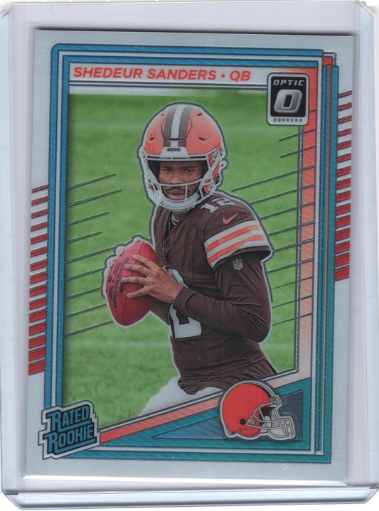 2025 Panini Donruss Optic Shedeur Sanders Rated Rookie #203