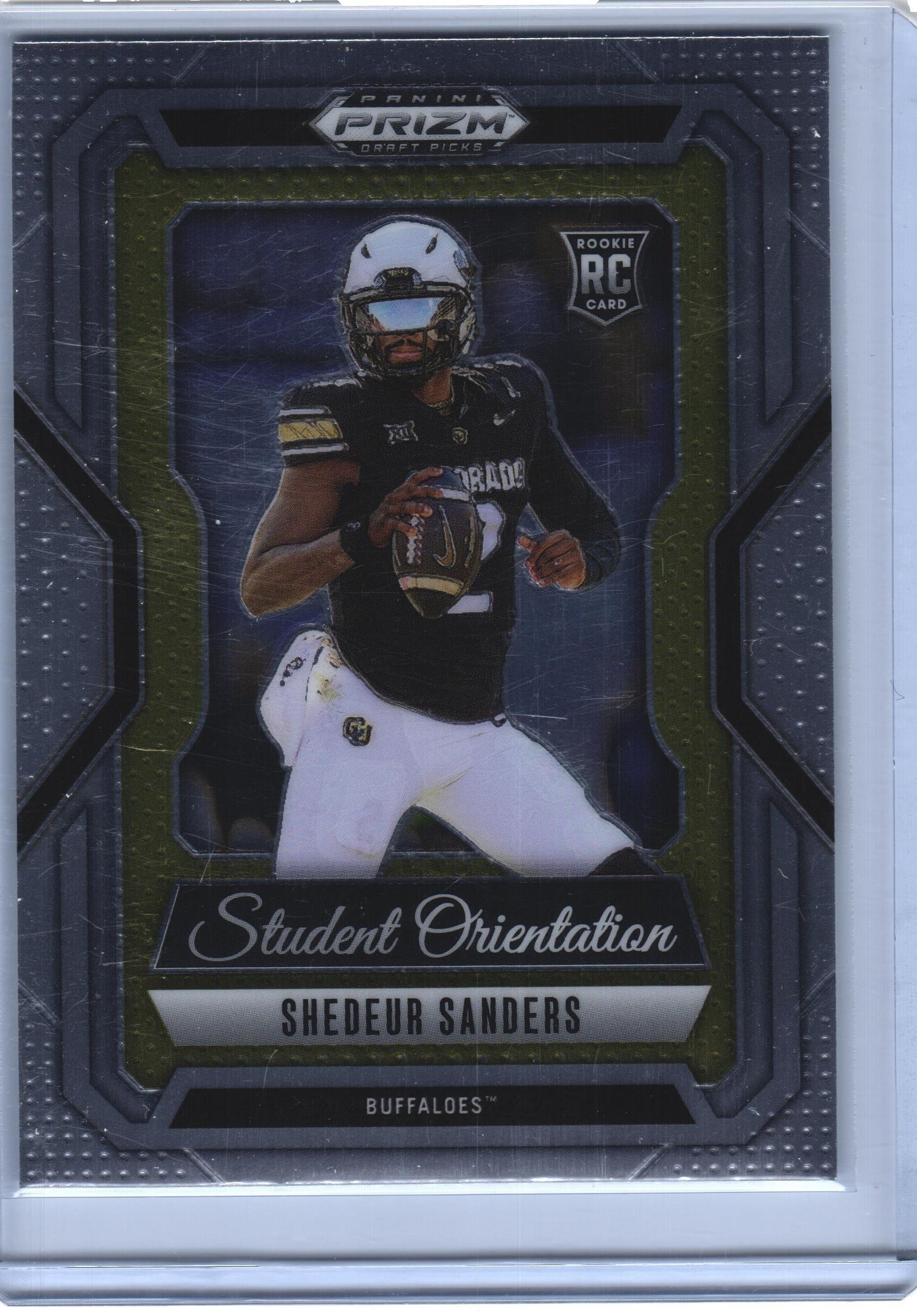 Shedeur Sanders 2025 Panini Prizm Draft Picks Student Orientation