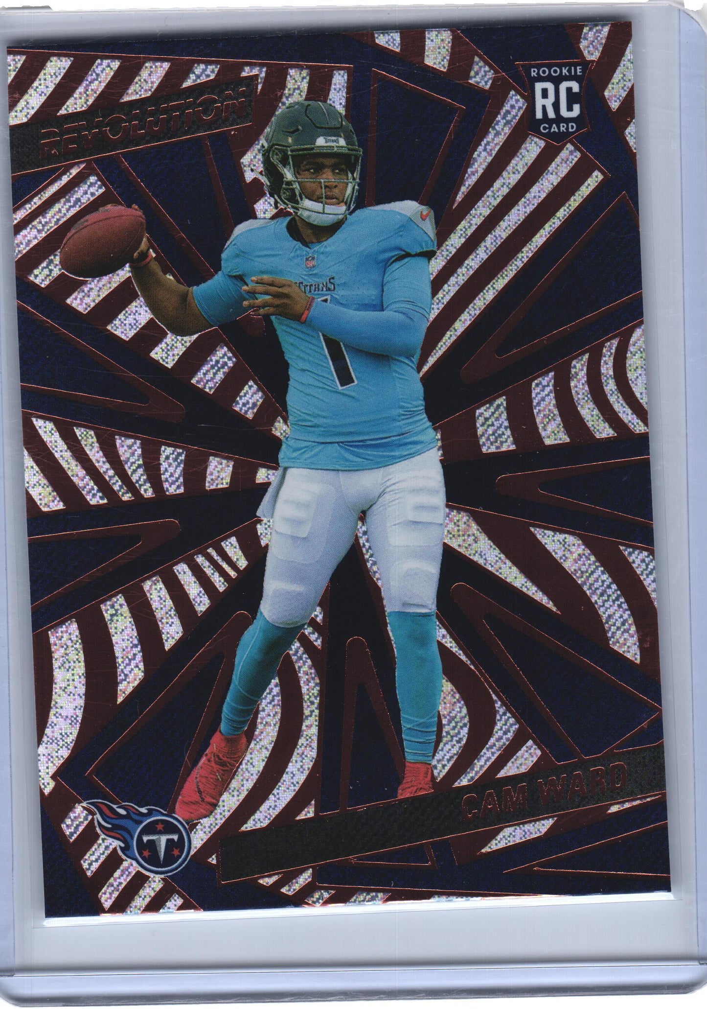 Panini 2025 Revolution Football Cam Ward RC