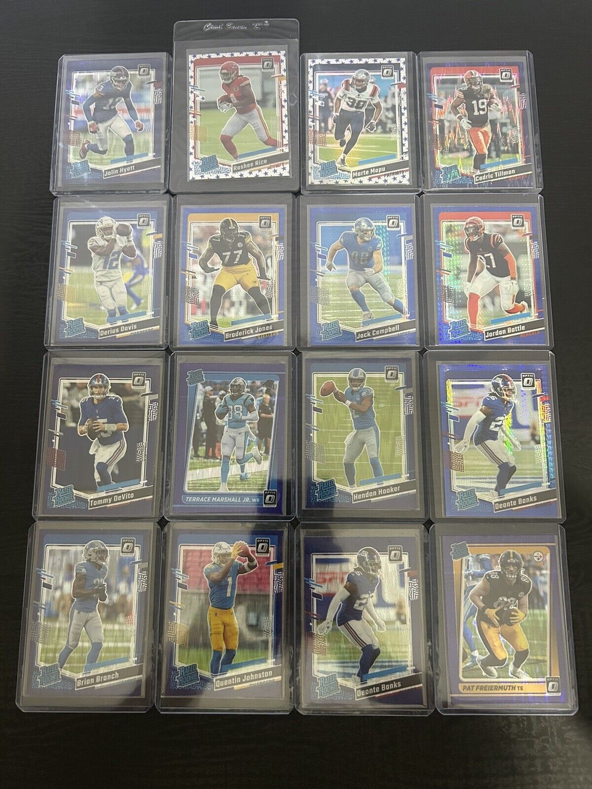 🔥NFL MYSTERY FOOTBALL CARD PACK- 6 Cards, 1 GUARANTEED RPA, AUTO, #, OR PATCH🔥