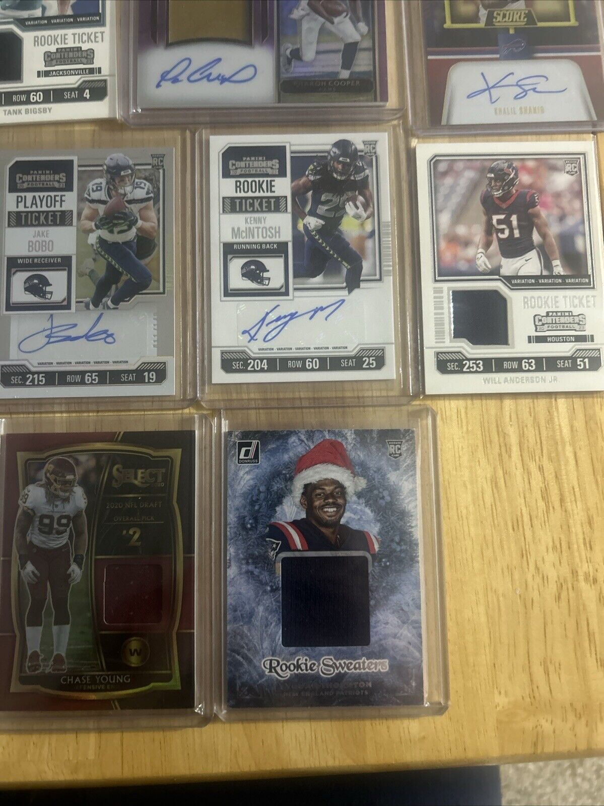 🔥NFL FOOTBALL MYSTERY PACK GUARANTEED 2 AUTO AND OR MEMORABILIA CARDS🔥